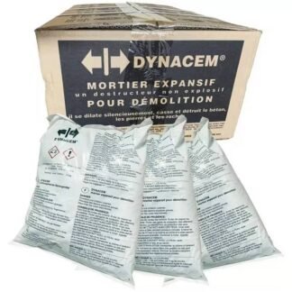 Mortier non Explosif casse béton et roche