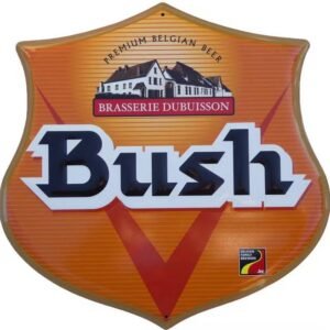 Plaque émaillée Bush