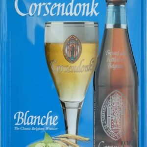 Plaque émaillée Corsendonk Blanche