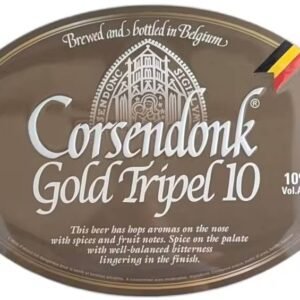 Plaque émaillée CORSENDONK GOLD TRIPEL 10