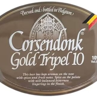 Plaque émaillée CORSENDONK GOLD TRIPEL 10