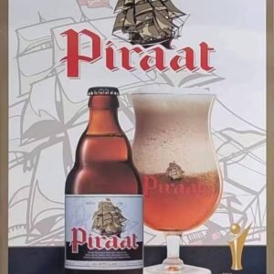 Plaque émaillée Piraat