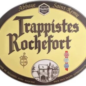 Plaque émaillée Trappistes Rochefort