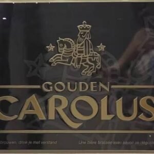 plaque émaillée GOUDEN CAROLUS grif 4