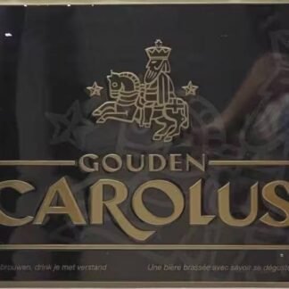 plaque émaillée GOUDEN CAROLUS grif 4
