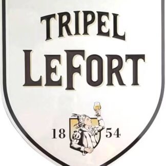plaque émaillée TRIPEL LEFORT 1854