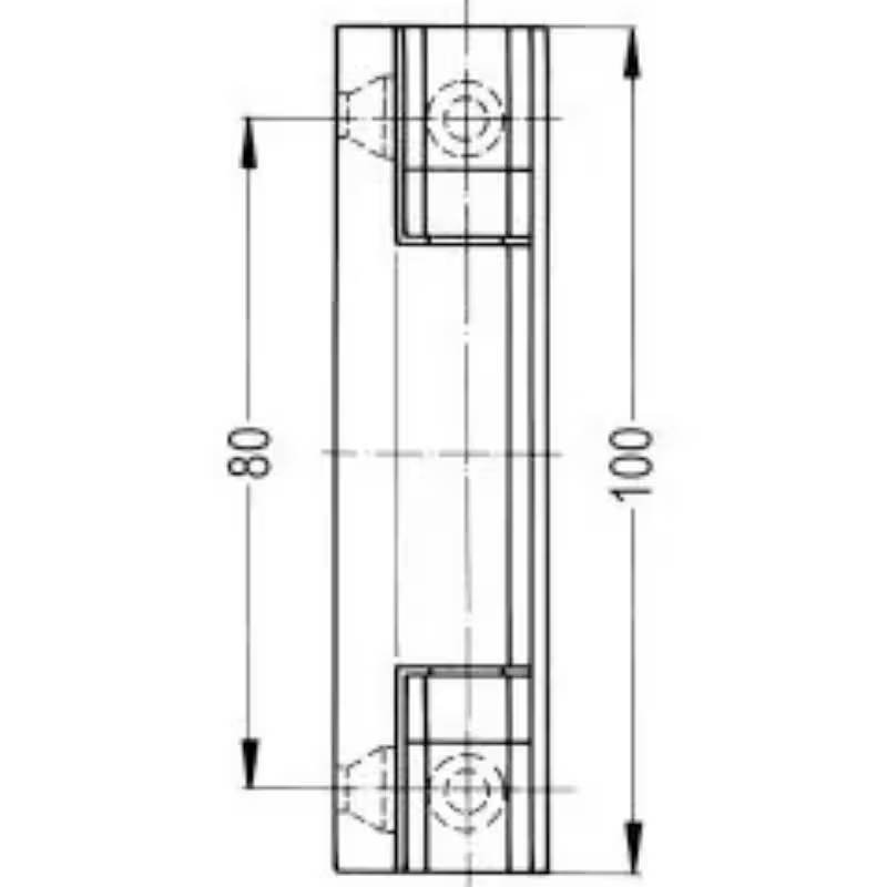 Charnière RAHRBACH 4500 schéma