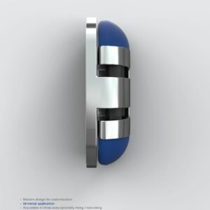 Cache bleu pour charnière RAHRBACH FUTURO grise