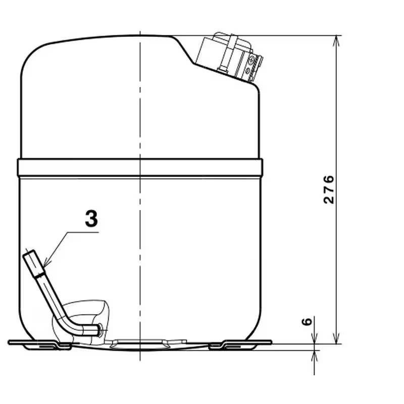 Compresseur CUBIGEL GS34TB schema