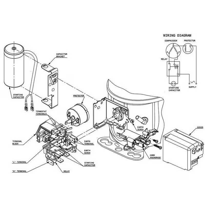 Compresseur CUBIGEL HPY12AA schema b