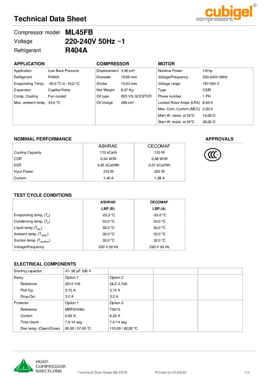 Compresseur CUBIGEL ML45FB pdf.jpg