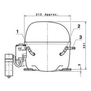 Compresseur CUBIGEL MR22FB
