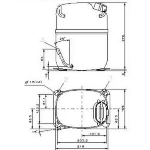 Compresseur CUBIGEL MS26TB