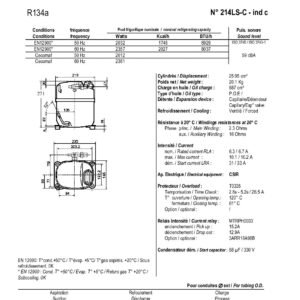 Compresseur TECUMSEH CAJ4492Y