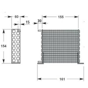Condenseur GLEMS-TECHNIK FCE-T 10.2.150