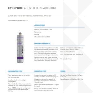 Filtre d’eau EVERPURE 4CB5