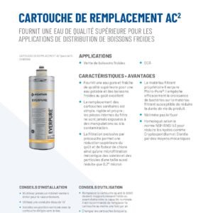 Filtre d’eau EVERPURE AC²