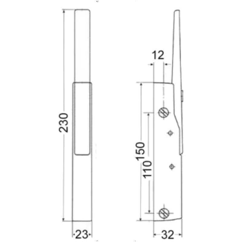Fermeture FERMOD 560 schema
