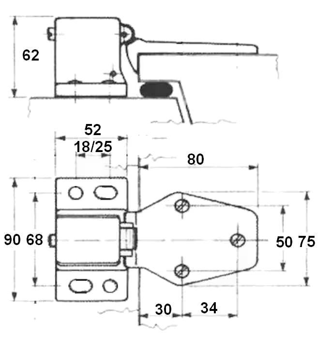 Fermeture INTERTECNICA BL217 schema
