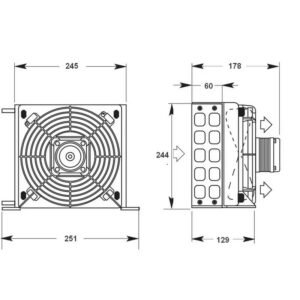 Groupe condenseur GLEMS-TECHNIK FCEV 139