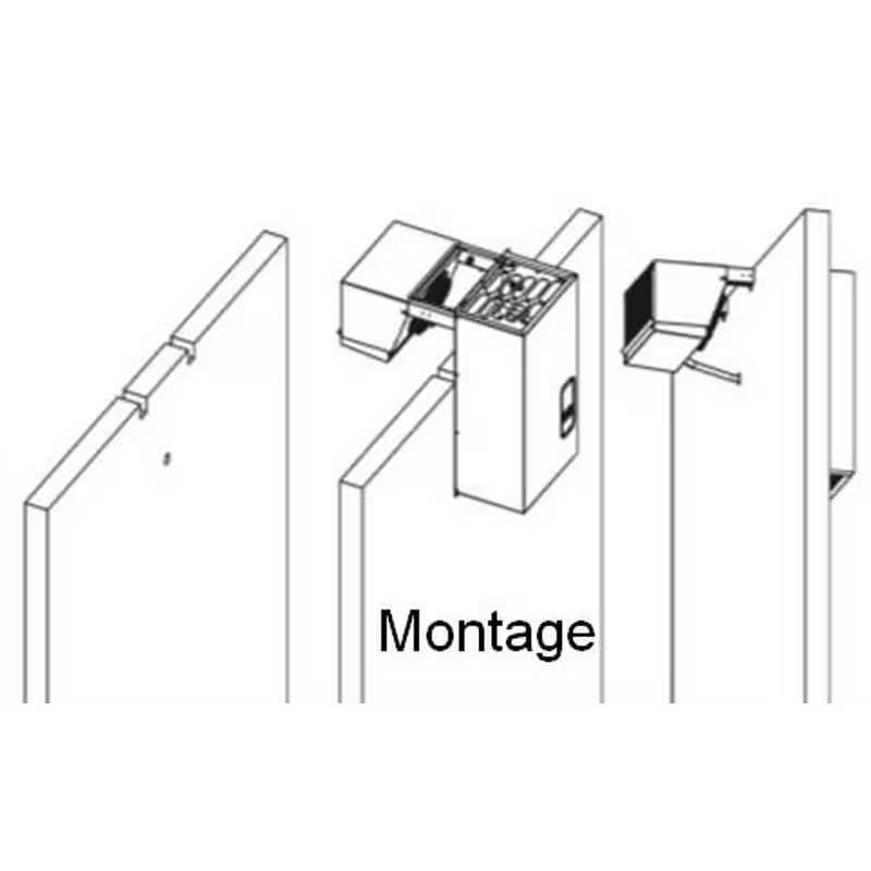 Groupe froid MTH UMZHG montage