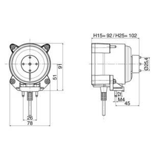 Moteur ELCO ECM 20-25