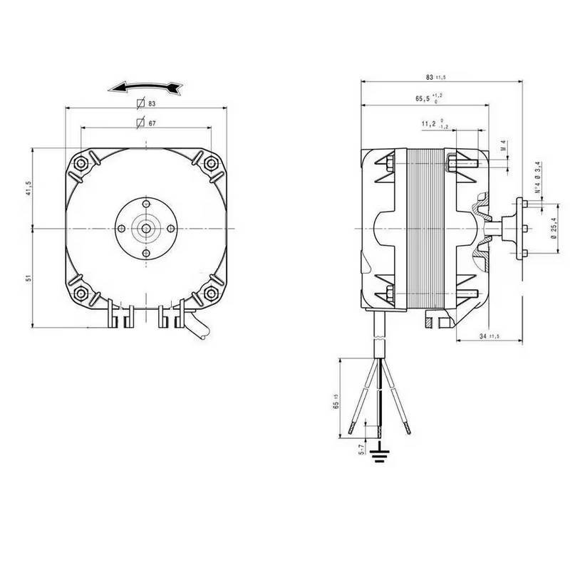 Moteur WEIGUANG YZF 10 -20 schema