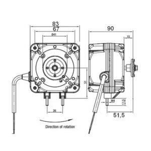 Moteur EBM-PAPST iQ 3620