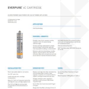 Filtre d’eau EVERPURE 4C