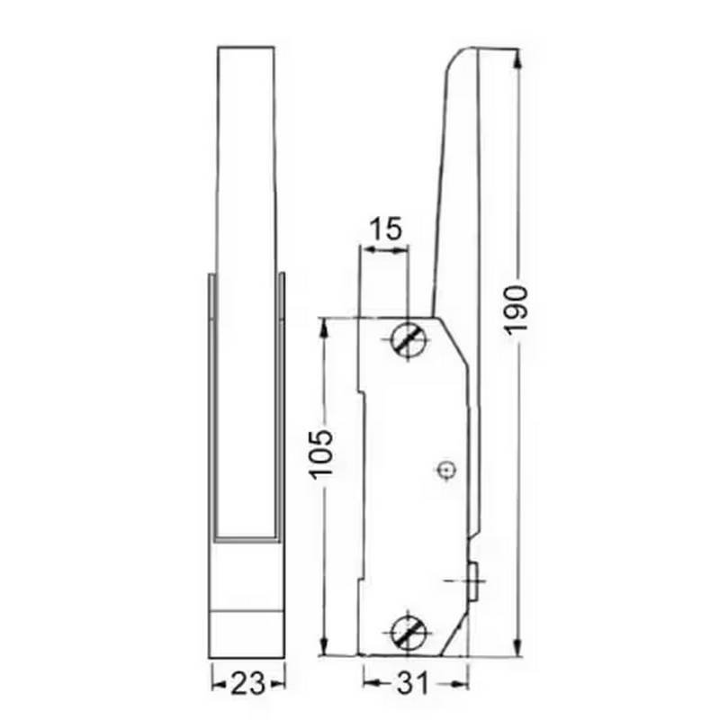 fermeture RAHRBACH 2074 schema