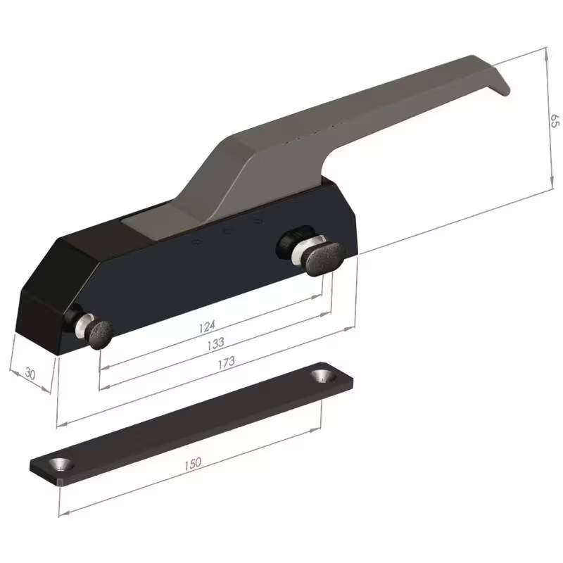 fermeture magnétique RAHRBACH 6202 schema