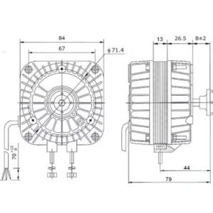 Moteur METRO W0301906 W0301911