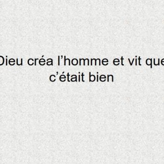 Dieu aurai du créer la Bière