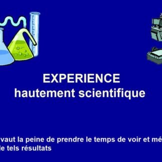 Expériance de Bière