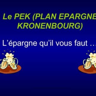Plan d’épargne en bière