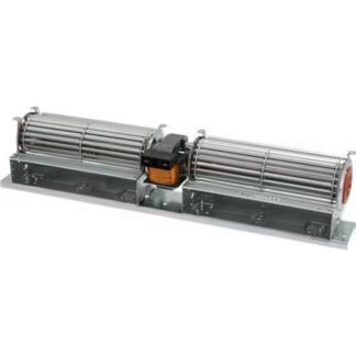 Ventilateur tangentiel poêle a granulé 2 x 180 mm