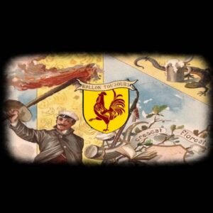 Chant des étudiants wallons par Moult Metarde