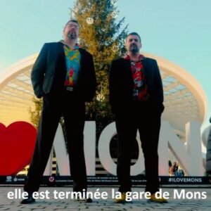 Elle gare dé Mons par Les Crooners Borains