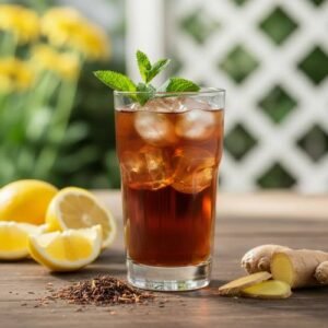 Apéritif au GINGEMBRE BIO sans alcool et sans sucre