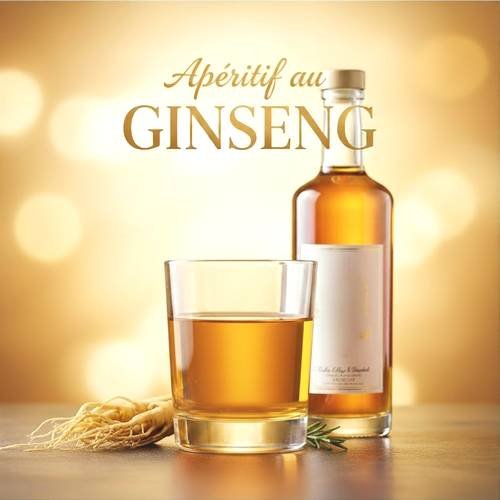 apéritif zu GINSENG sans alcool sans sucre ...