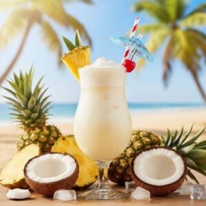 Infusion festive PINA COLADA sans alcool, sans sucre