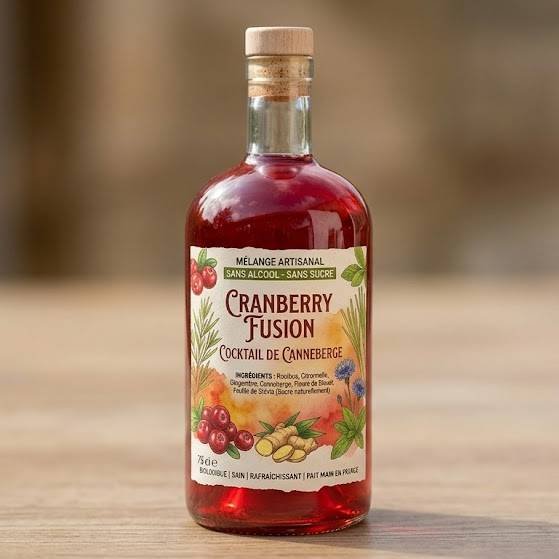 Cocktail de CANNEBERGE sans alcool sans sucre bouteille 1.jpg