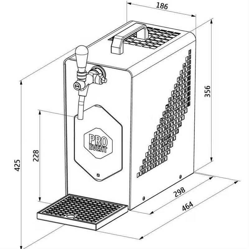 Pompe à bière OPREMA RJ25T1 schema