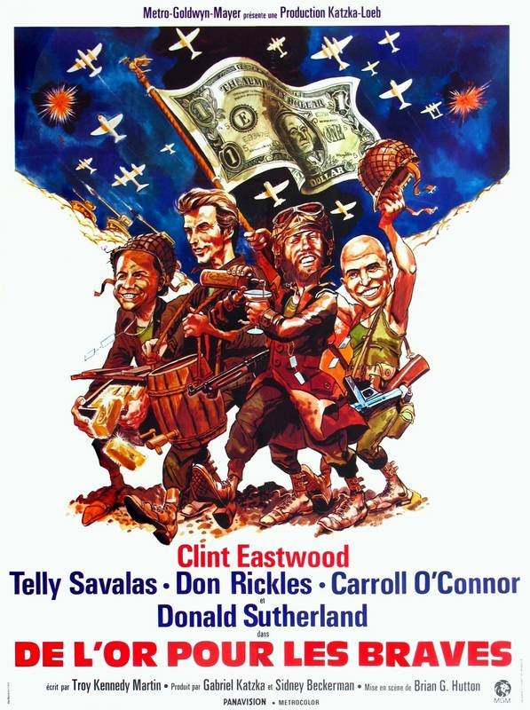 De l'or pour les braves Blu-ray (comme neuf ) 6 De l'or pour les braves affiche